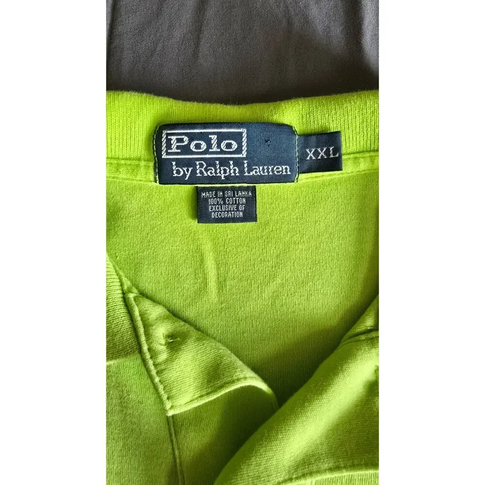 Polo Ralph Lauren Men Shirt Green XXL‎